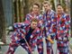 Members of the Norwegian men's Olympic curling team,
